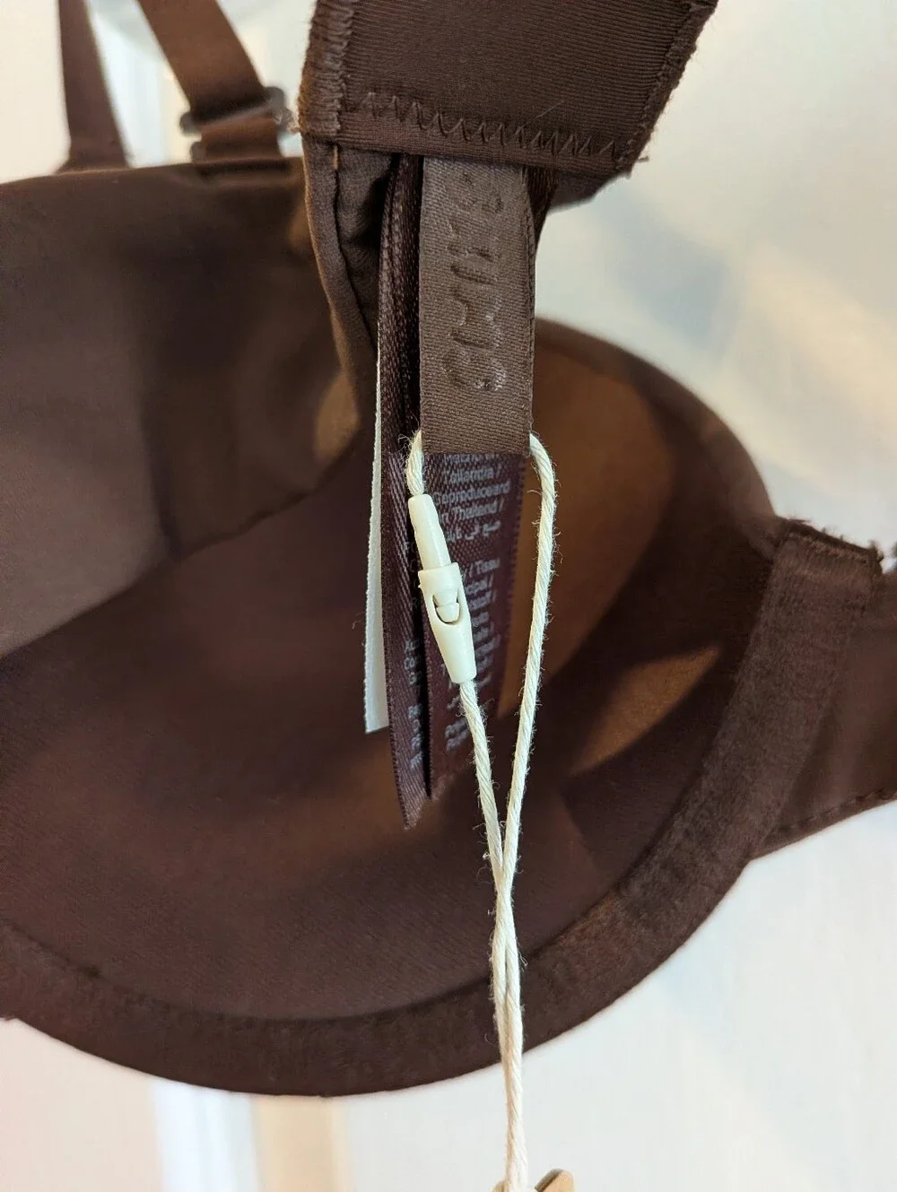 Skims Fits Everybody Push-Up Demi Bra in Cocoa Chocolate Brown Size 36B NWT - Picture 11 of 13
